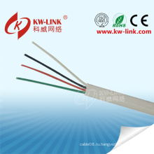 26awg 0.4mm голый медный cat3 2pr телефонный кабель